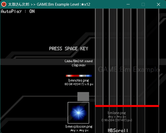 GAME:Bm Example
